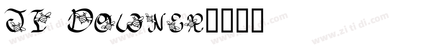 JI Downer字体转换
